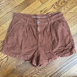 American Eagle Corduroy Mom Shorts